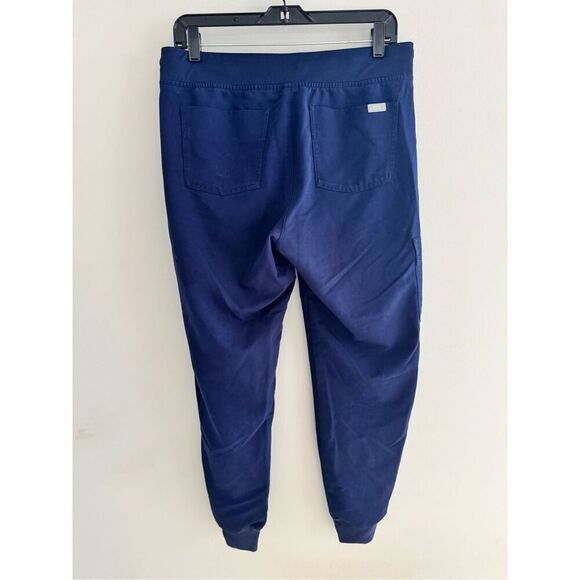 Figs Zamora Jogger Pants Navy Blue High Waisted Scrubs, Women’s M - Picture 6 of 8
